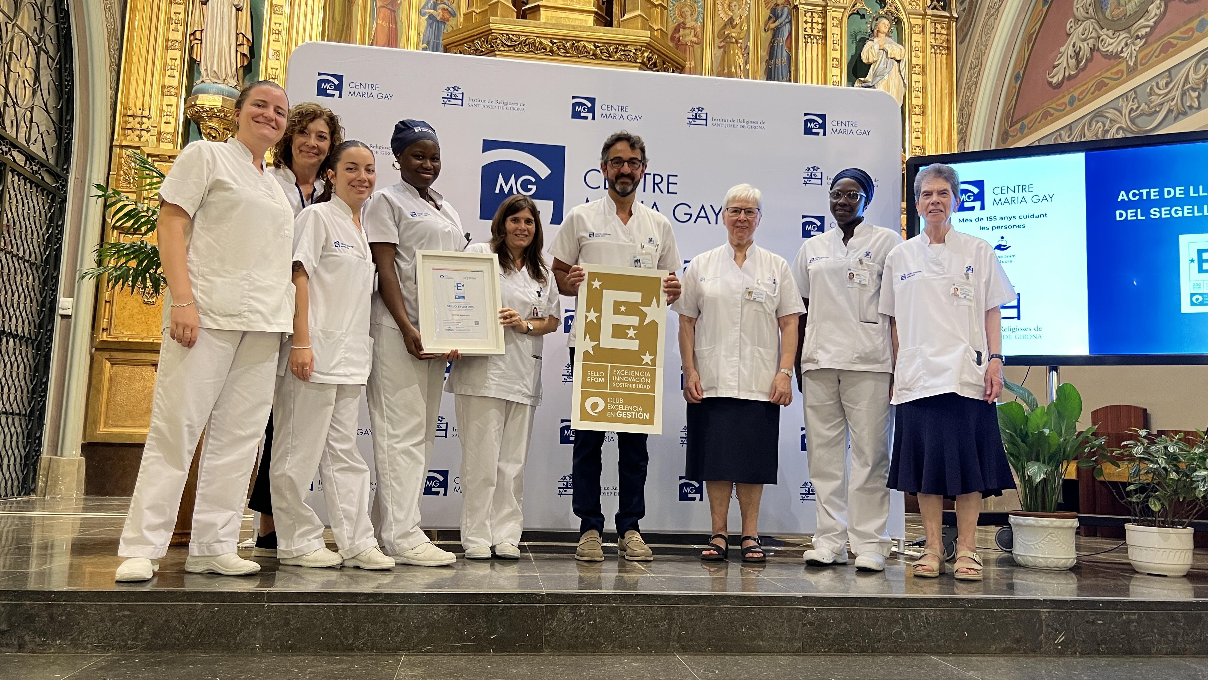 El Centre Maria Gay recibe el Sello EFQM 200 por su compromiso con la excelencia en la gestión