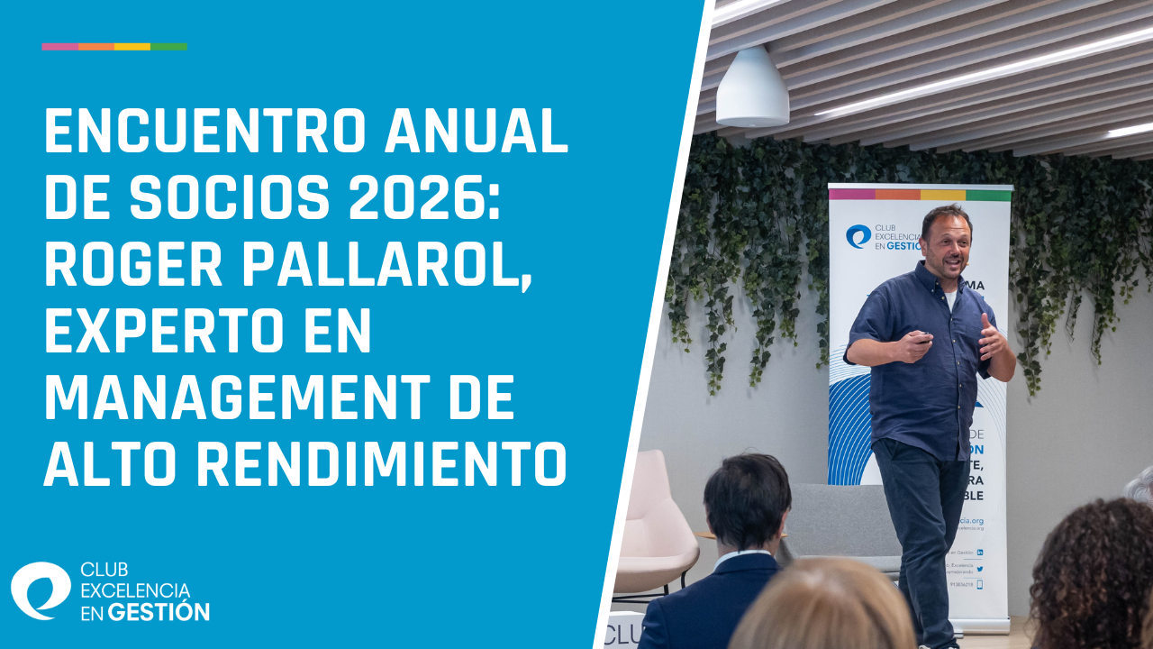 Encuentro Anual de Socios 2026 Roger Pallarol, experto en management de alto rendimiento