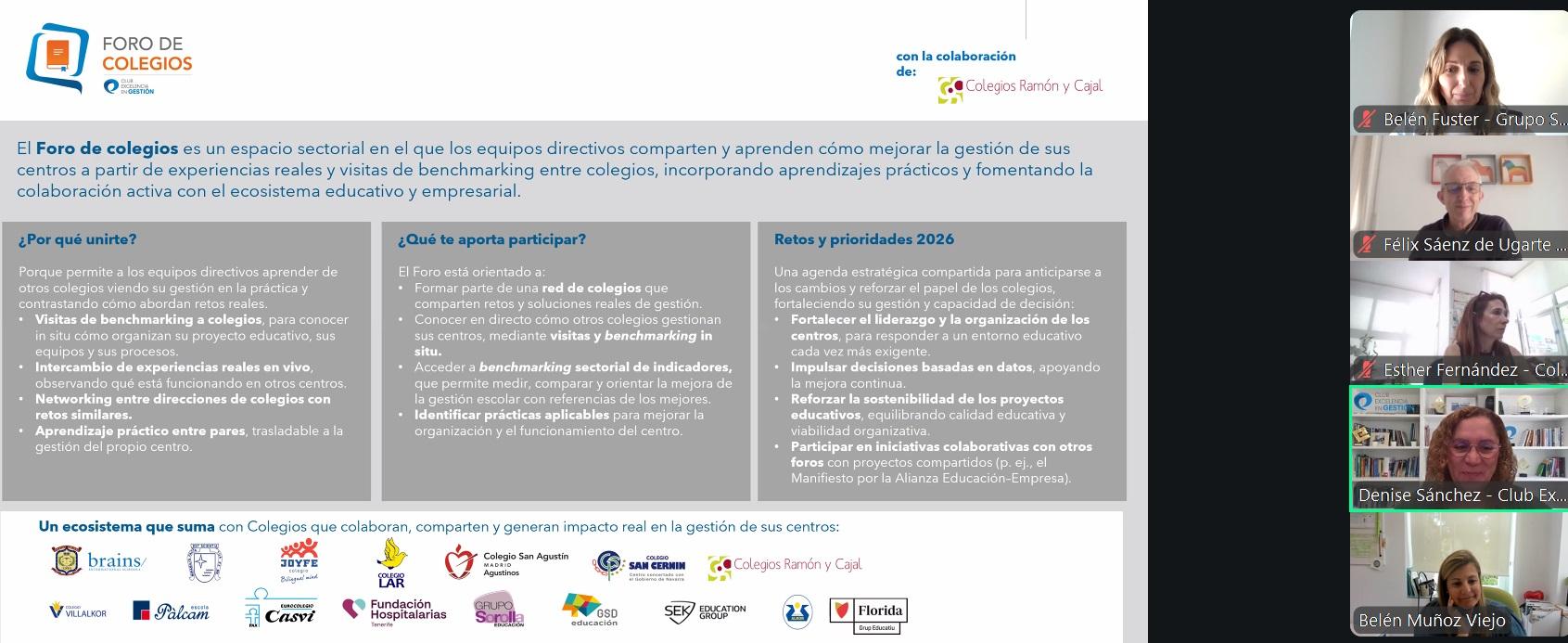introducción foro de colegios