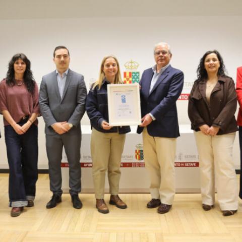 Entrega de Sello ALEF GETAFE_2026