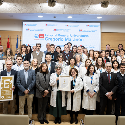 Sello EFQM 600 Hospital Gregorio Marañón