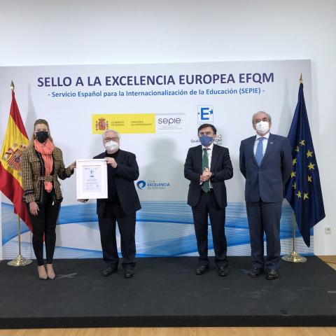 Entrega Sello SEPIE 